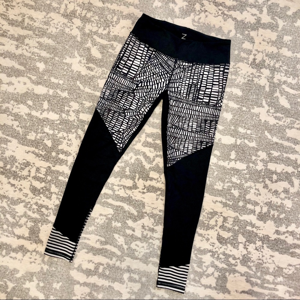 Zella Leggings Yoga Pants Black Sz Medium